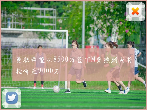 曼联希望以8500万签下M费热刺或将抬价至9000万